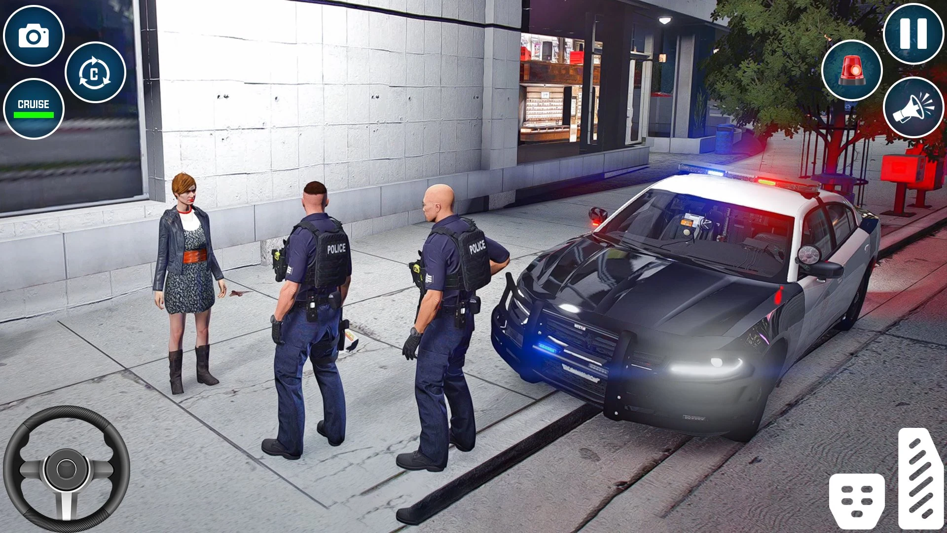 US Police Prado Parking 3D screenshot