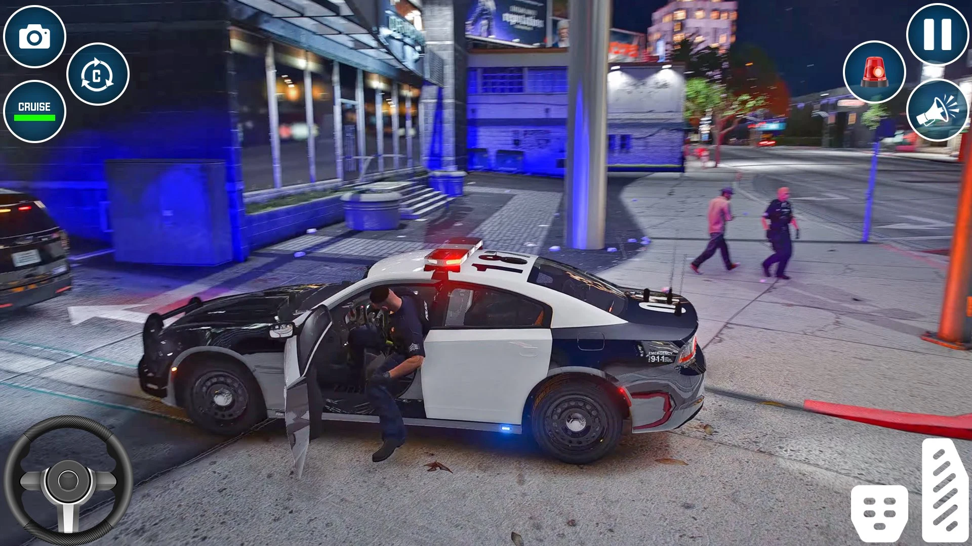 US Police Prado Parking 3D screenshot